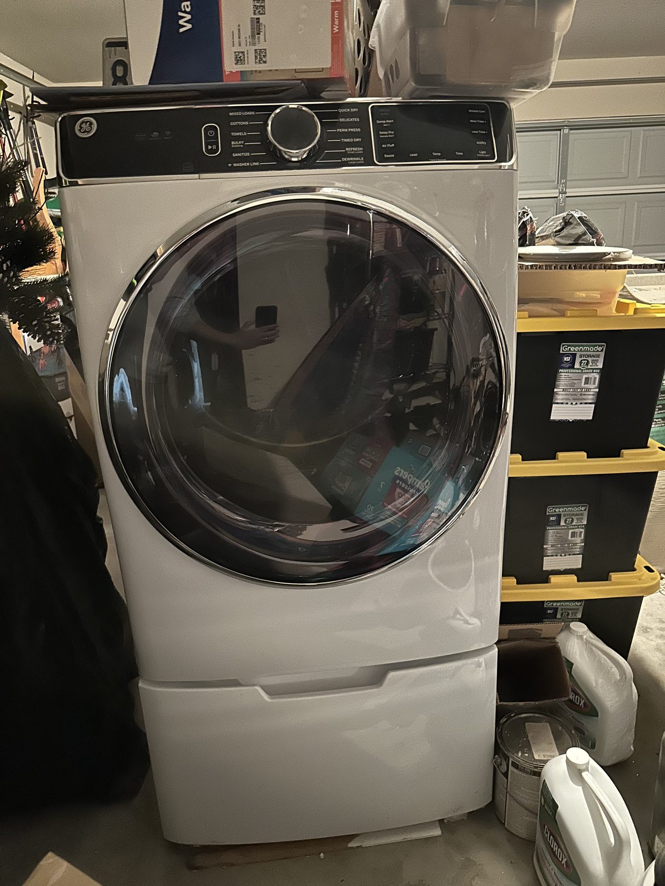 GE Profile 7.8 cu. ft. Capacity Smart Front Load Electric Dryer (As-Is Needs Drum)