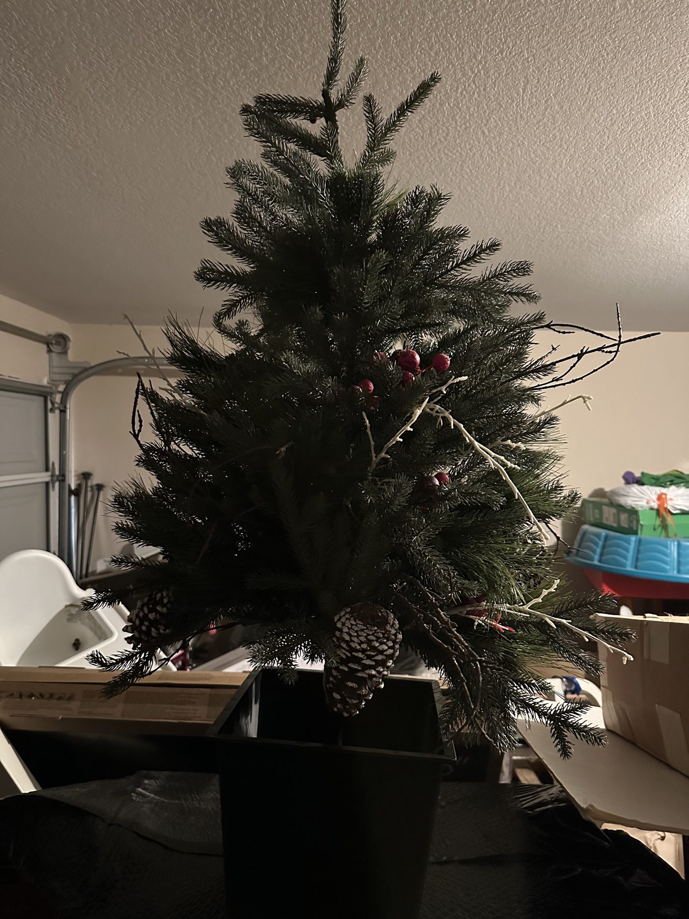 Christmas Tree "48" Artificial Potted