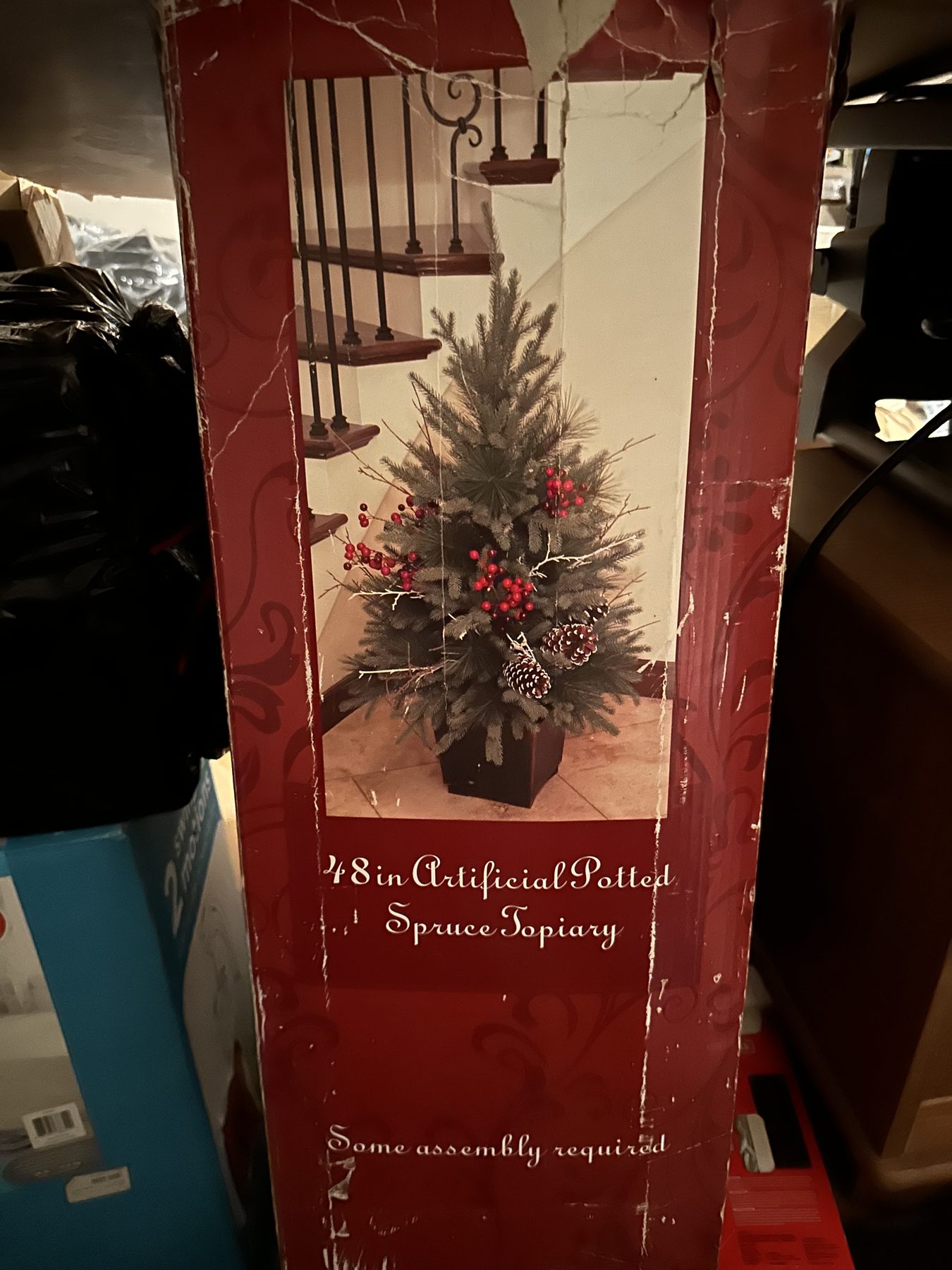 Christmas Tree "48" Artificial Potted