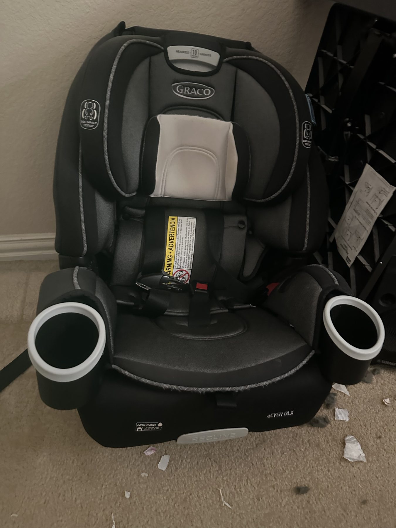 Graco 4Ever DLX 4-in-1 Car Seat – Grey
