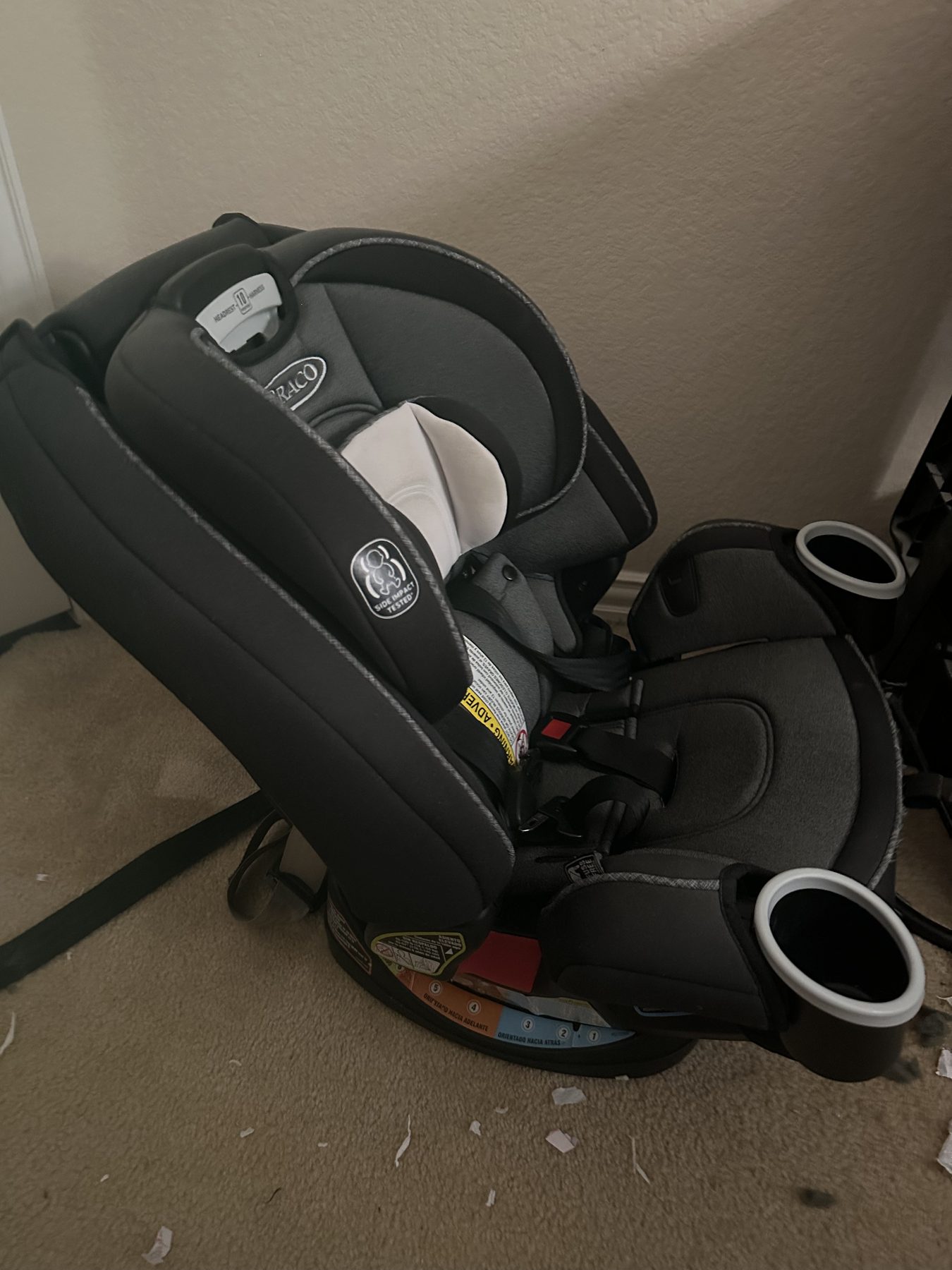 Graco 4Ever DLX 4-in-1 Car Seat – Grey